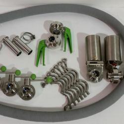 Hoses, Clamps, Valves and Filters for Cleaning in Place