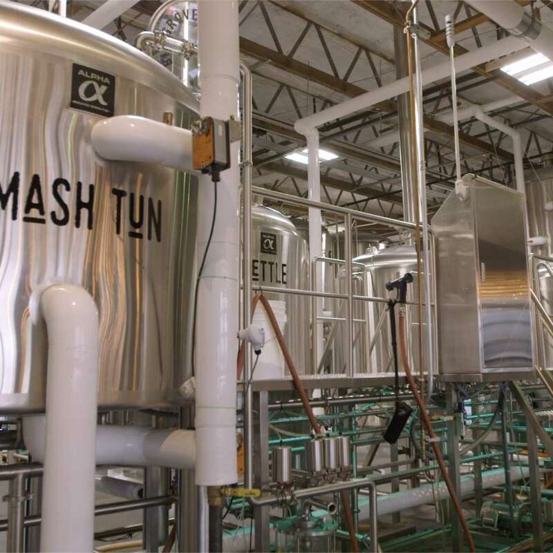 Large Stainless Steel Professional Beer Brewhouse in Iowa City