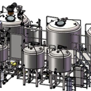 3d Brewhouse Mockup Design